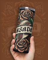 asada stainless steel taco tumbler from taco gear in corpus christi texas