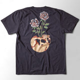 PREMIUM Tortilla Rose Taco Skull Shirt - 2 Sided (Comfort Colors)