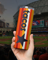 houston tacos baseball taco gear® tumbler in Corpus Christi, texas