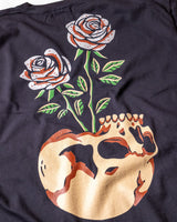 PREMIUM Tortilla Rose Taco Skull Shirt - 2 Sided (Comfort Colors)