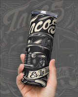 old school taco truck taco tumbler from taco gear® in corpus christi, texas