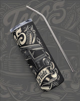 old school taco truck taco tumbler from taco gear® in corpus christi, texas