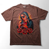 Premium - La Virgen de los Tacos Shirt (Comfort Colors) - Taco Gear