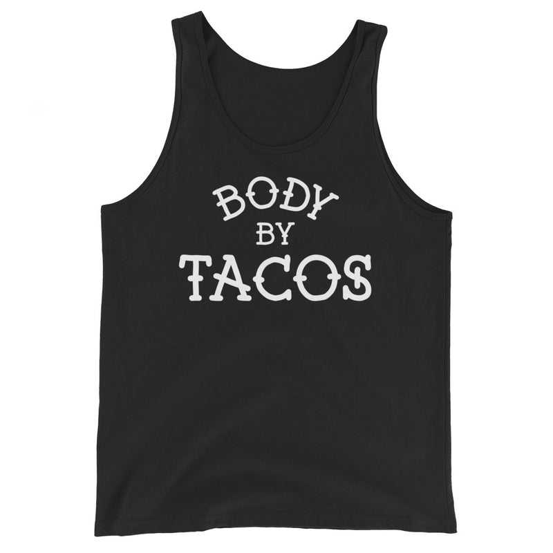 body by tacos taco gear tank top in black