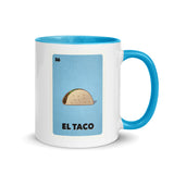 el taco loteria card taco gear mug front side