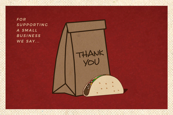 A Taco Lover Thank You