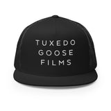 Tuxedo Goose Films Text Logo Snapback