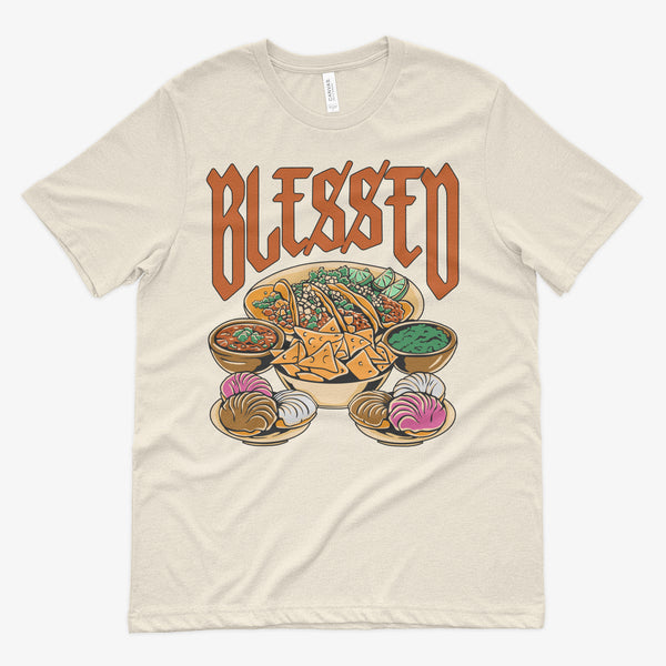 PREMIUM BLESSED Tacos Shirt - Cream