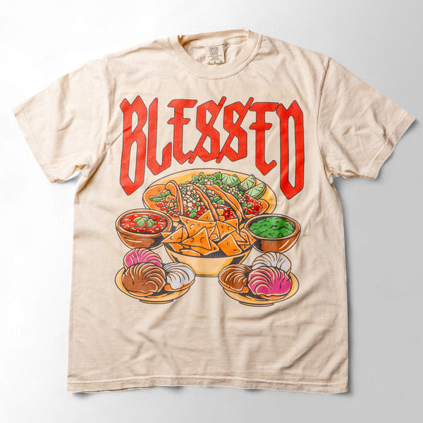 PREMIUM BLESSED Tacos Shirt - Cream (Comfort Colors)