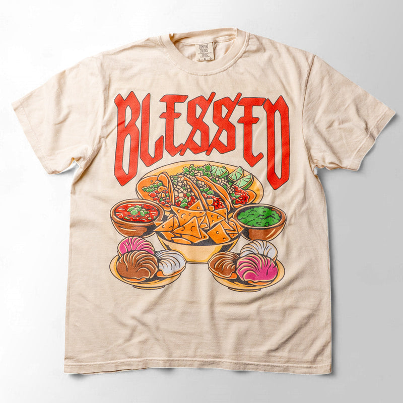 PREMIUM BLESSED Tacos Shirt - Cream (Comfort Colors)