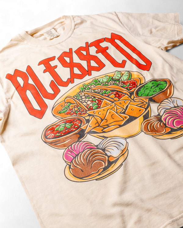 PREMIUM BLESSED Tacos Shirt - Cream (Comfort Colors)