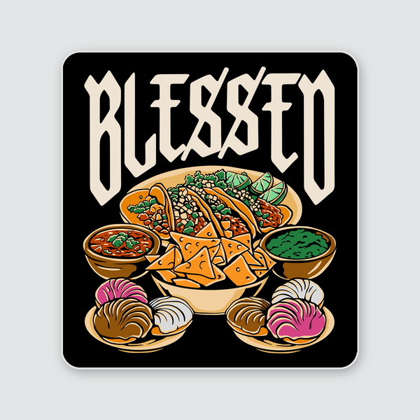 BLESSED Tacos Sticker