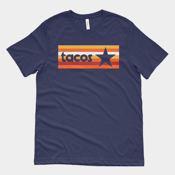 Houston Tacos Shirt (Navy)