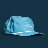 Tacos Script Rope Hat - Light Blue