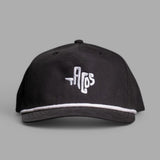 Texas Tacos Rope Hat - Black