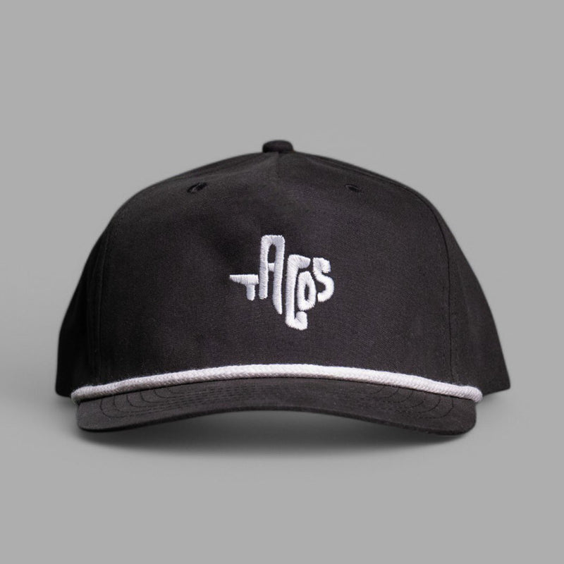 Texas Tacos Rope Hat - Black