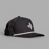 Texas Tacos Rope Hat - Black