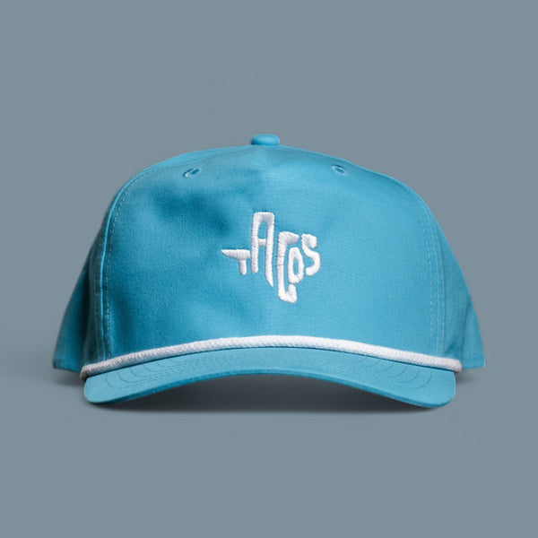 Texas Tacos Rope Hat - Light Blue