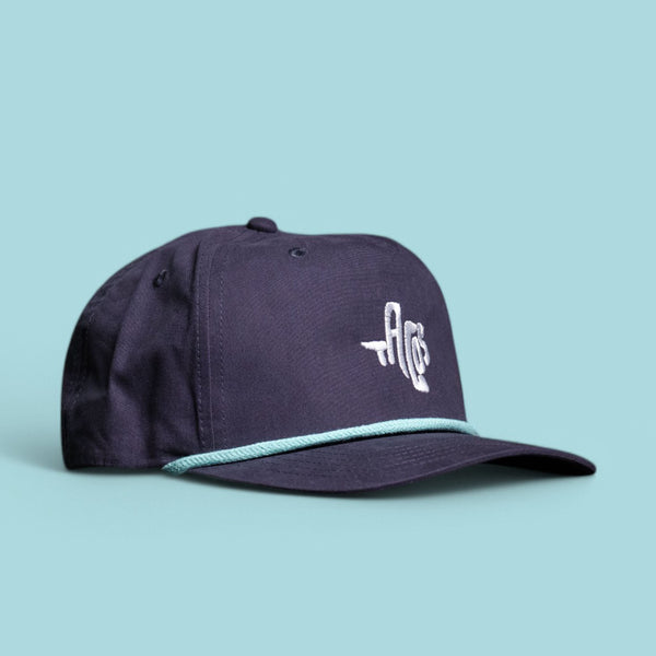 Texas Tacos Rope Hat - Navy