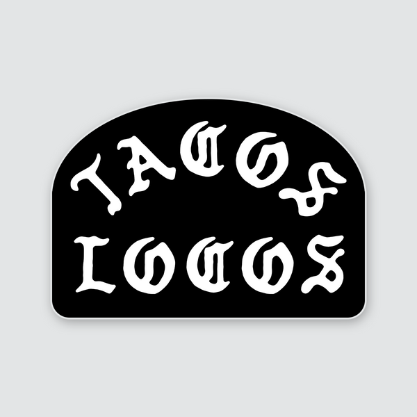 TACOS LOCOS Sticker