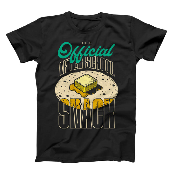 Tortillas & Butter Snack Shirt from taco gear in corpus christi, texas in black