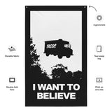 I Want to Believe Flag - Taco Gear