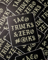 taco trucks and zero sticker