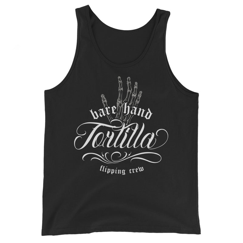 taco gear bare hand tortilla flipping crew tank