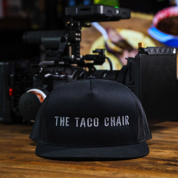 The Taco Chair Mesh Trucker (Black) - Taco Gear