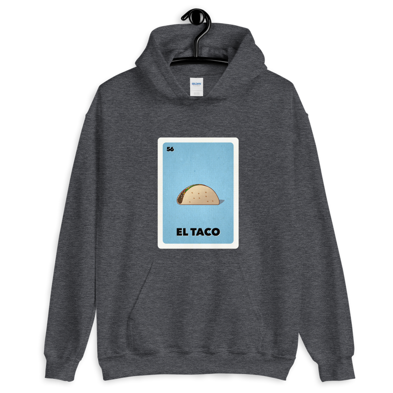 El Taco Loteria Card Pullover Hoodie - Taco Gear