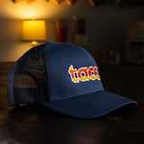 Houston Stripes Tacos Retro Trucker Navy - Taco Gear