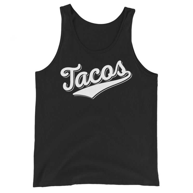 taco gear team tacos tank in black