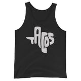 taco gear texas shaped tacos tank in black
