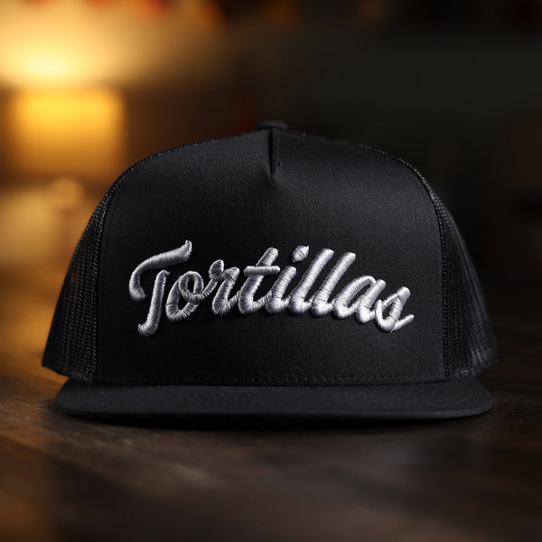 Tortillas Taco Gear Trucker Snapback Front View