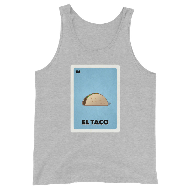 taco gear el taco tank in heather gray